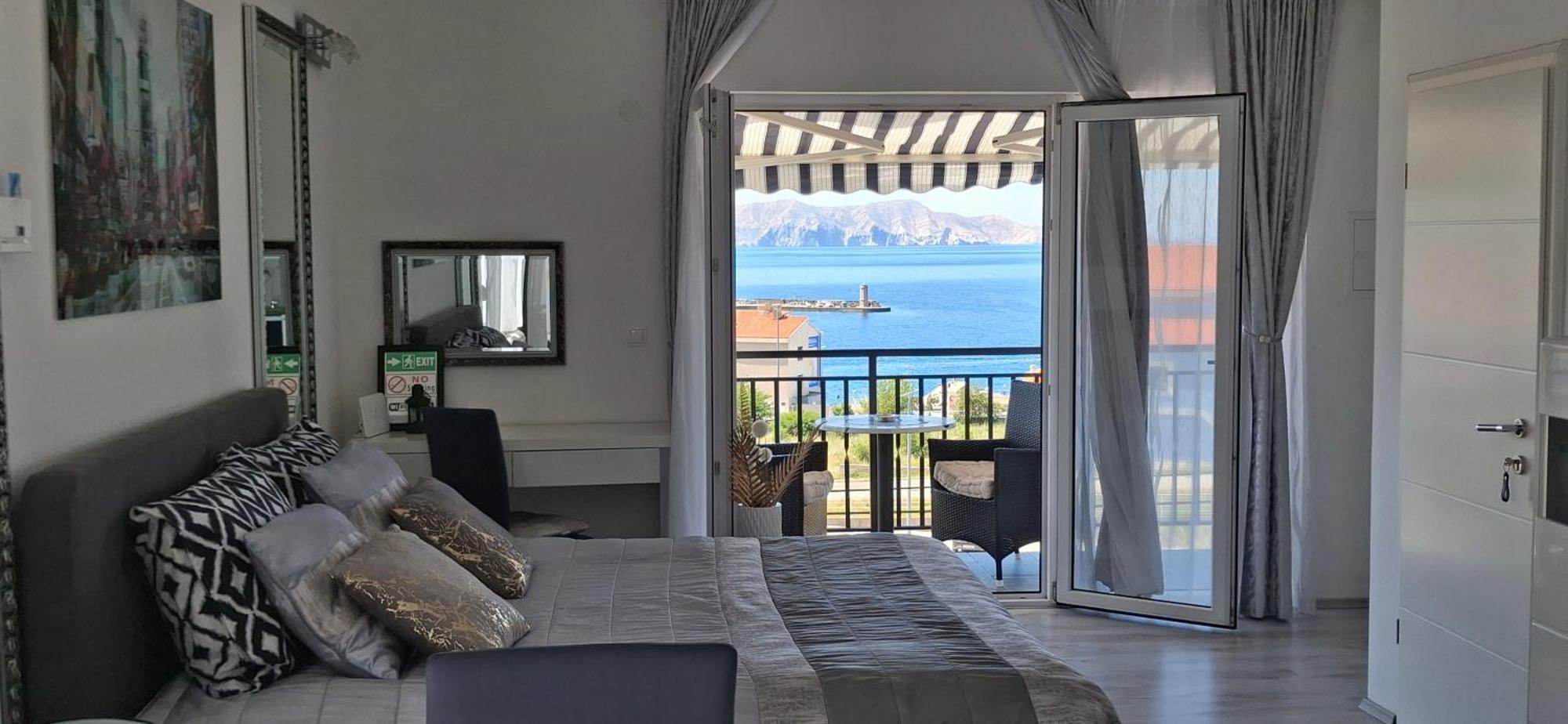 Beautyful Sea View 6 Luxury Studio Danijela Сен Екстериор снимка